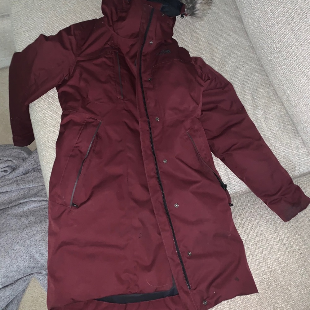 Xs North-face Parka coat.  in perfect condition